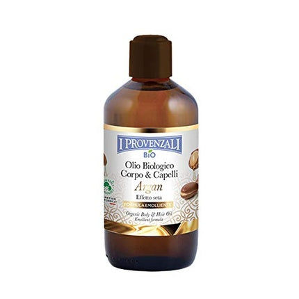 Ulei Corp & Păr, I Provenzali, Organic Argan Oil, Ambalaj Maro, 200ml