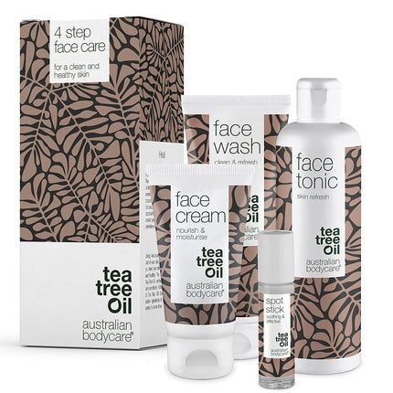 Set îngrijire față, Tea Tree Oil Australian, piele cu imperfecțiuni