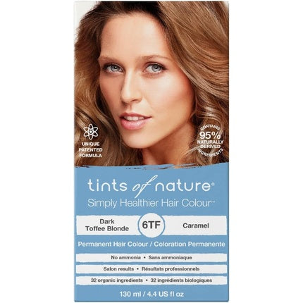 Vopsea de păr Tints Of Nature 6TF Blond Toffee Întunecat 130ml