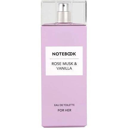 Eau de Toilette Selectiva Spa Notebook Rose Musk & Vanilla, 100 ml, violet