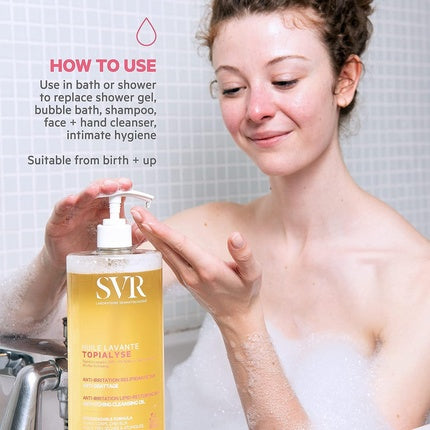 Ulei micelar de curatare, Svr, Topialyse, 400ml