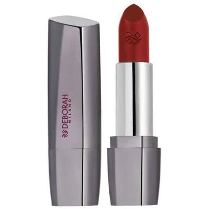 Ruj Deborah Milano 01, 23g, culoare roșie, ambalaj metalic gri