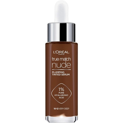 Serum cu nuanță, L'Oréal Paris, True Match Nude Plumping Tinted Serum, 100 g, 1% Acid Hialuronic