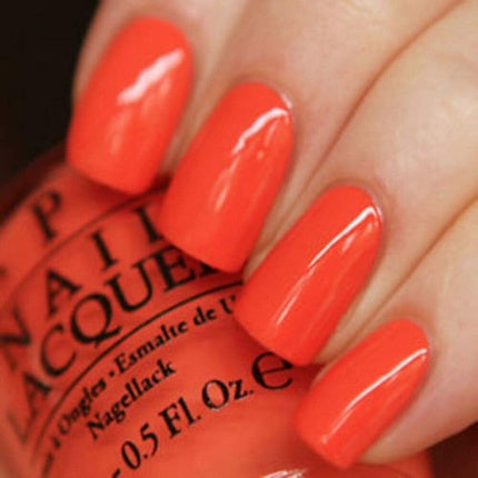 O.P.I Can't Afford Not To Nail Lacquer, Portocaliu, 15ml