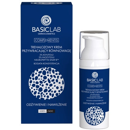 Basiclab Complementis Trehalose Cremă de Față Hrănitoare și Hidratantă, 50ml