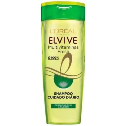 Șampon L'Oréal Paris Elvive Multivitaminas Fresh, verde, 305ml