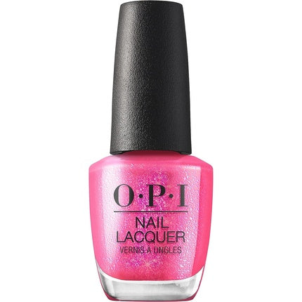 Vernis unghii OPI Spring Break The Internet, roz cu sclipici, 15ml