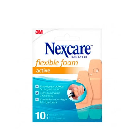 Nexcare Active - Adesivi flexibili, 10 buc