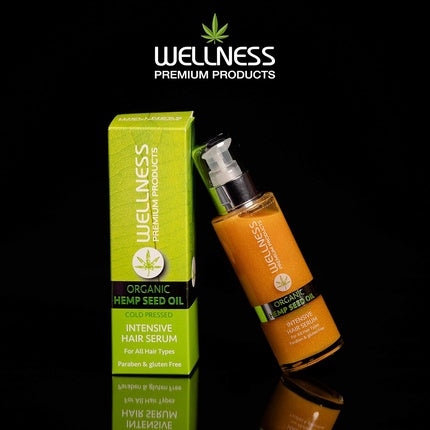 Serum de păr Wellness Organic Hemp Seed Oil, 100ml