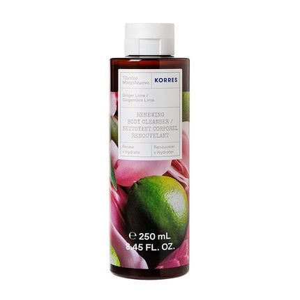 Gel de duș, Korres, Ginger Lime, aloe vera