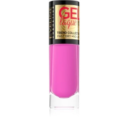 Emaile pentru unghii Eveline Cosmetics Gel Laque 8 ml - Roz