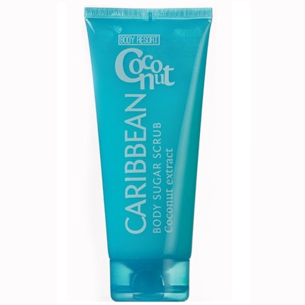 Exfoliant corporal Body Resort Blue Sugar cu extract de cocos, 250g