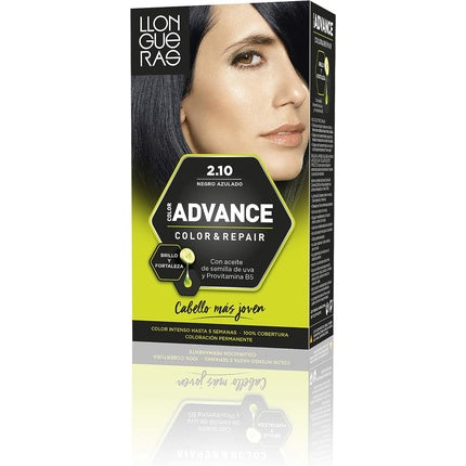 Vopsea de păr, Instituto Español, Color Advance, 2.10 Negru Albastru