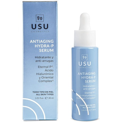 Ser anti-îmbătrânire, USU Cosmetics, 30ml, cu acid hialuronic