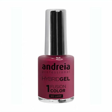 Lac unghii Andreia Hybrid Fusion H21, culoare roz intens