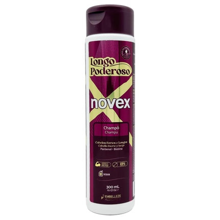 Șampon pentru păr lung Novex Power Length, 10.1 oz