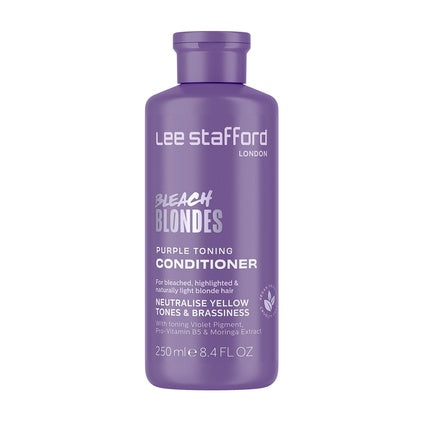 Condiționator Lee Stafford Bleach Blondes Purple Toning, 250 ml, violet
