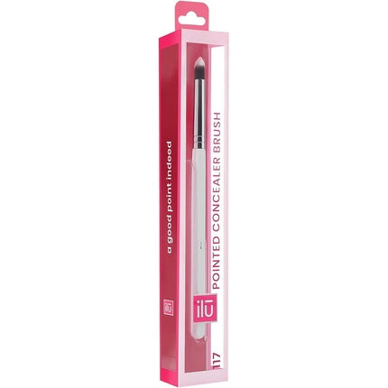 Pensulă Kabuki pentru față, Tb Tools For Beauty, T4B 100 Series, alb