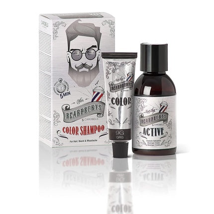 Șampon Culoare Barba Beardburys, 150g, negru