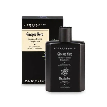 Șampon Duș Energizant L'Erbolario Ginepro Nero, 250 ml