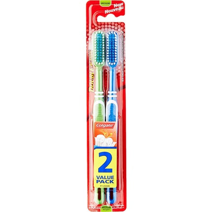 Periuta de dinti Colgate Double Action, 2 bucati