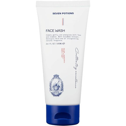 Gel de Curățare Facială Seven Potions pentru Bărbați, 100ml