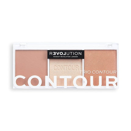 Paletă contur Makeup Revolution Relove Trio Baked Sugar