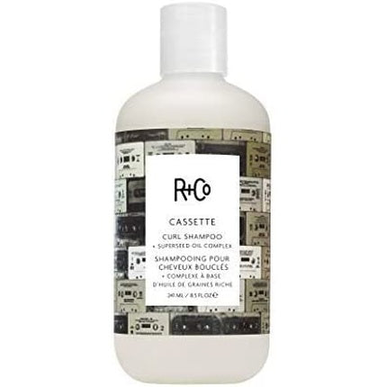 Șampon păr creț, R+Co Cassette, ulei superseed, 285g