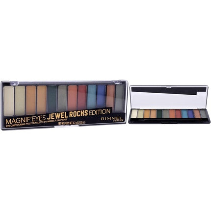 Fard de pleoape, Rimmel, Magnif'eyes Jewel Rocks, multicolor