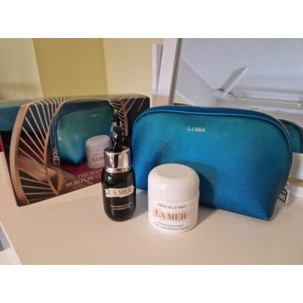 Set Îngrijire Anti-Îmbătrânire, La Mer, The Soothing Moisture, albastru