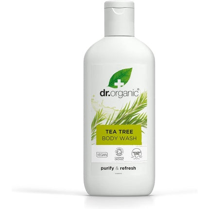 Gel de duș, Dr Organic, Tea Tree, 250ml