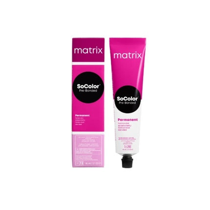Culoare păr permanentă, Matrix SoColor Pre-Bonded, 5A Light Ash Blonde, 90ml