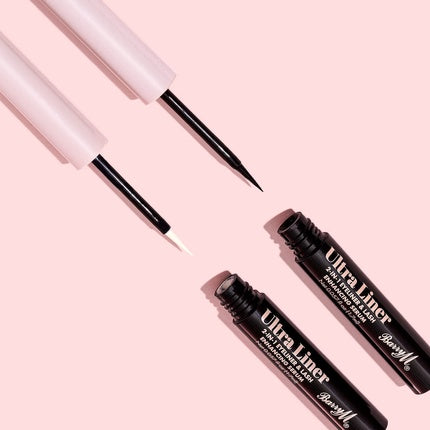 Rimel ochi Barry M Ultra Liner 2-in-1 Alb