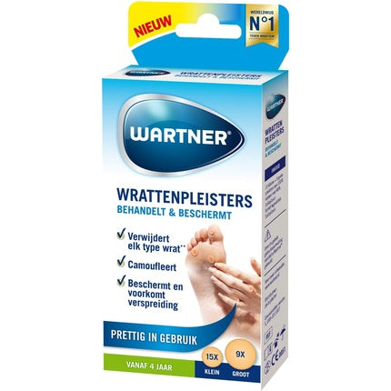 Plasturi Veruci, Wartner, tratament picioare, alb
