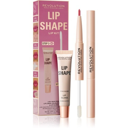 Ruj lichid, Makeup Revolution, Lip Shape, 9ml