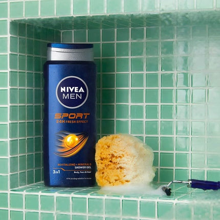 Gel de duș Nivea Men Sport, 250ml, efect proaspăt
