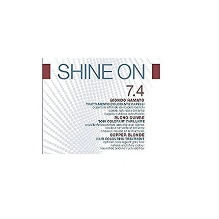 Vopsea de păr BioNike Shine On 7.4 Blond arămiu