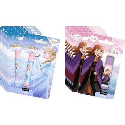 Box set balsam buze Disney Frozen, 12 buc, mix Elsa & Anna