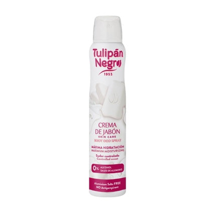 Deodorant Spray Black Tulip (Tulipán Negro) Crema de Săpun, 200 ml