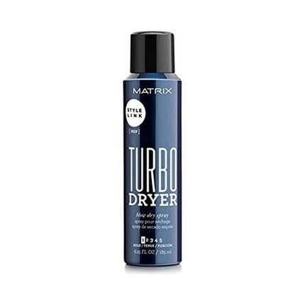 Spray de uscare rapidă, Matrix, Style Link Turbo Dryer, albastru metalizat, 185 ml