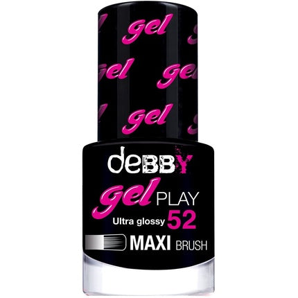 Gel Polish Debby Gel Play 52 Absolute Black