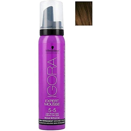 Spuma Coloranta, Schwarzkopf, Igora Expert Mousse, 5-5, 100ml