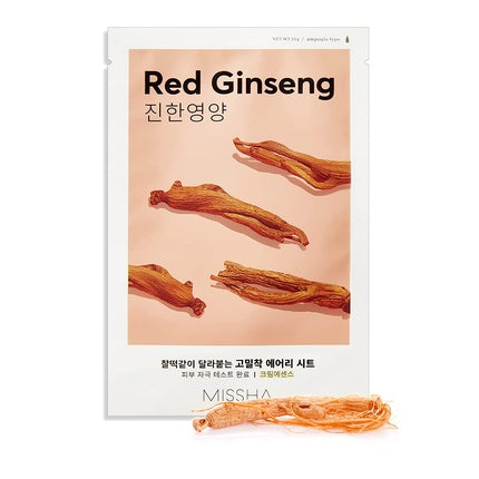 Masca faciala, Missha, Airy Fit, ginseng rosu
