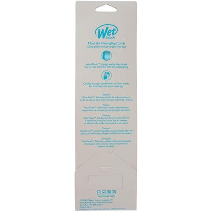 Pieptene Detangling, Wet Brush, Design Dinte Val, roz
