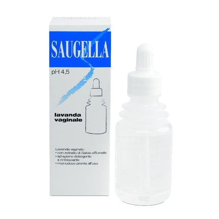 Saugella Lavender Vaginal Wash, pH 4.5, 140ml