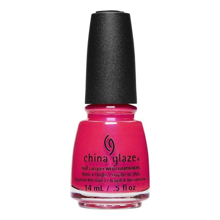 Lac de unghii China Glaze Bodysuit Yourself 1592, roz neon, 14 ml