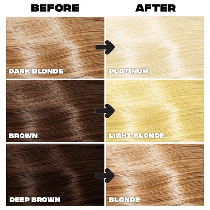 Kit de Decolorare, Good Dye Young, pudră fără praf, alb