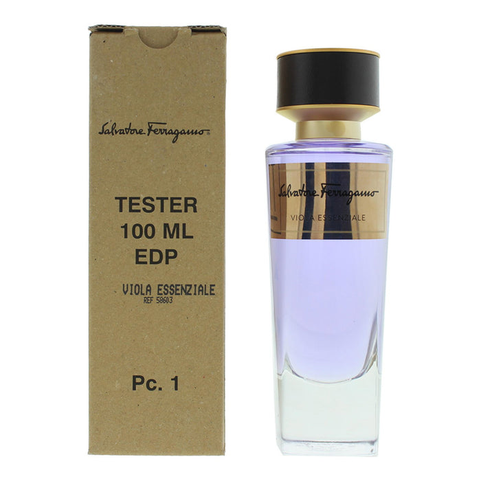 Apă de parfum Salvatore Ferragamo Viola Essenziale, unisex, 100 ml, tester