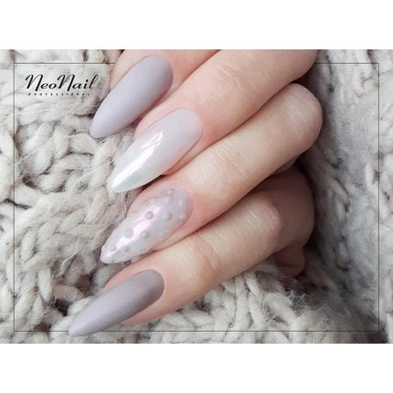 Pudră unghii Neonail Pearl Effect alb