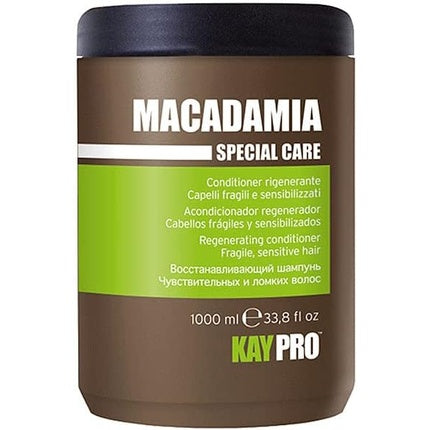 Condiționator regenerant KayPro cu ulei de macadamia pentru păr fragil și sensibil, 1000ml